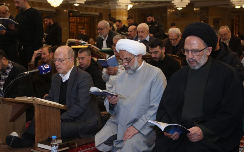 مراسم احياء ليلة القدر الكبرى في مسجد الامامين الحسنين(ع) في حارة حريك