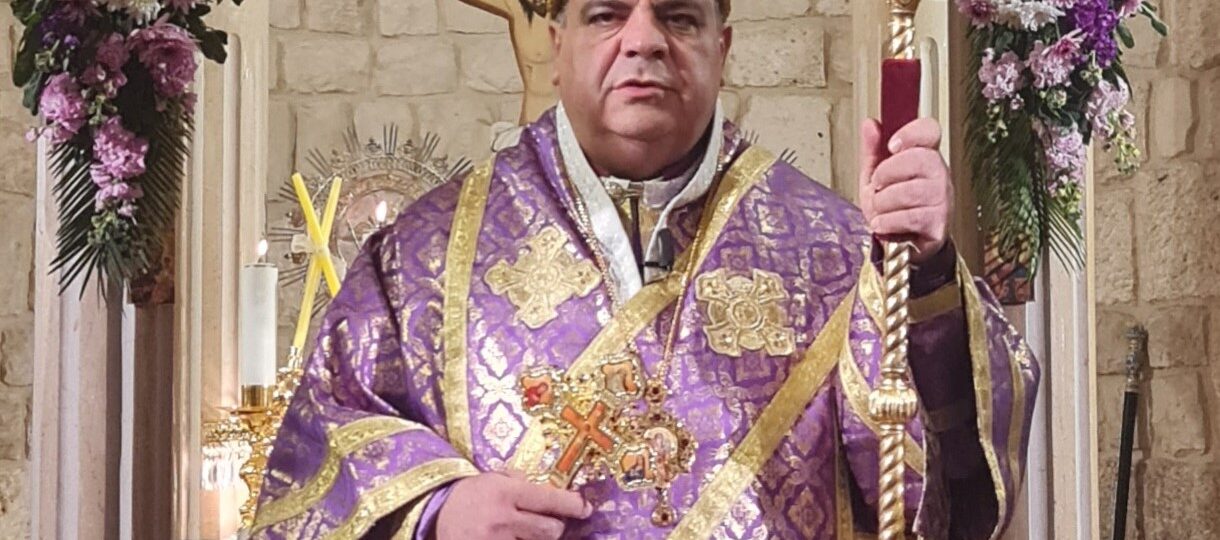 المطران ابراهيم في رسالة الى كهنة الأبرشية بمناسبة اسبوع الآلام: ليكن هذا الأسبوع تجديداً لعهودنا، وتثبيتاً لمحبتنا، وتقديساً لرسالتنا.