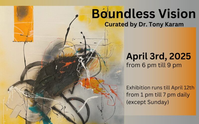 سندس الخالدي في معرض استثنائي بعنوان “Boundless Vision” في     Rebirth Beirut