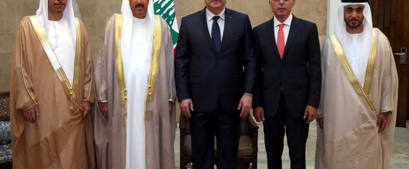 الرئيس عون استقبل رئيس المجلس الوطني الاتحادي في الامارات: العلاقات اللبنانية – الامارتية متجذرة  في التاريخ