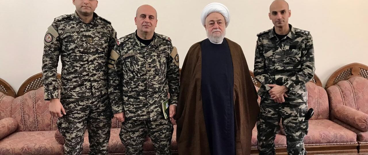 المفتي محمد عسيران يستقبل المدير الجديد لأمن الدولة في الجنوب العميد الركن وسيم النقيب