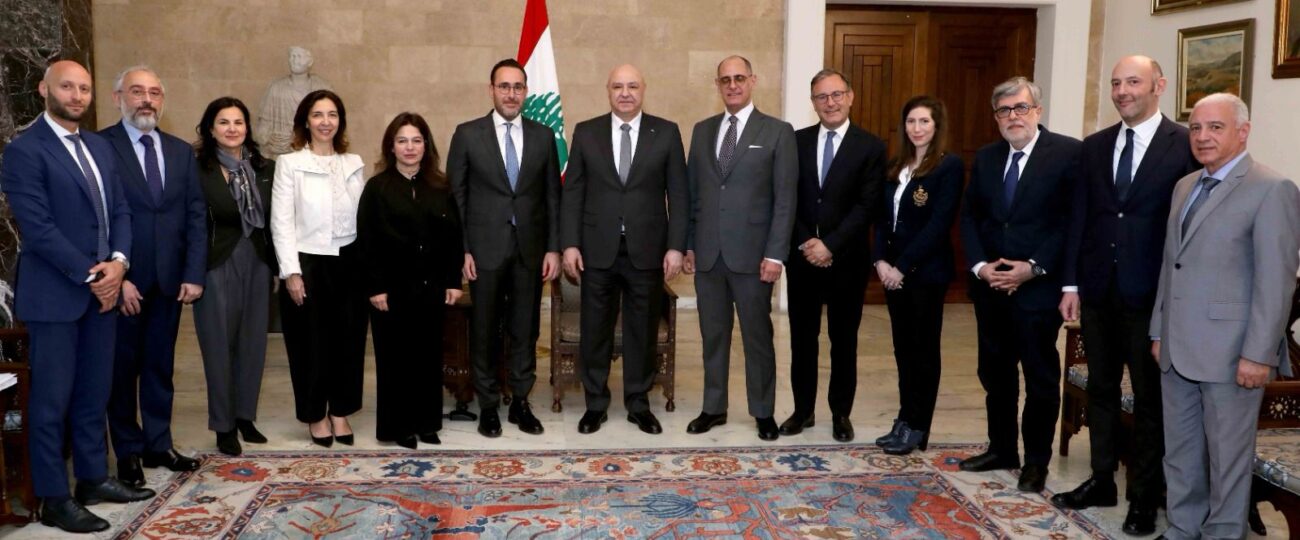 وفدٌ من تجمّع رجال وسيّدات الأعمال RDCL يزور رئيس الجمهوريّة